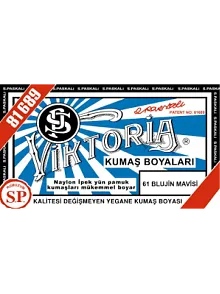 61 Kumaş Boyası Viktoria Blue Jean Mavi