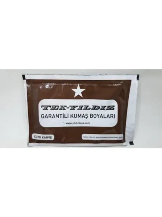 Tekyıldız Kumaş Boyası Koyu Kahve 20