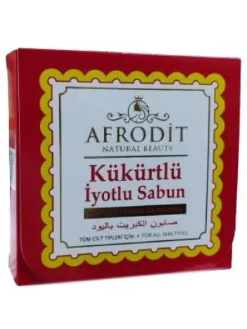 Afrodit Kükürtlü İyotlu Sabun