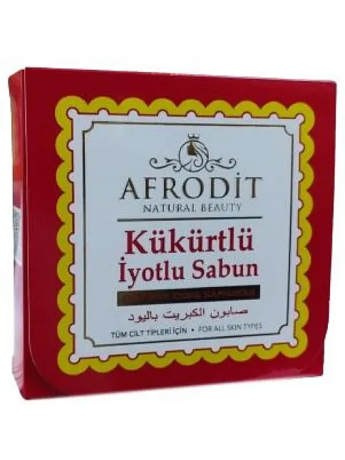 Afrodit Kükürtlü İyotlu Sabun