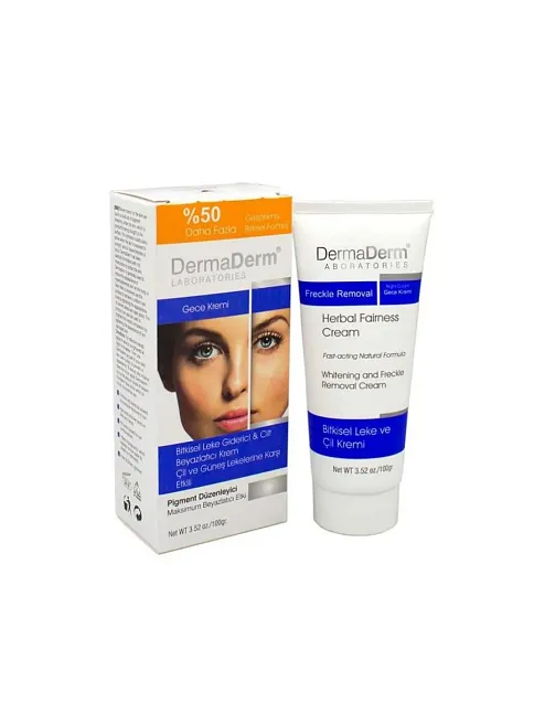 Dermaderm Gece Yüz Leke Kremi 100 Gr Dermaderm Gece Yüz Leke Kremi 100 Gr