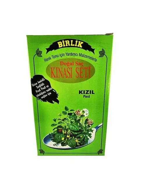 Birlik Kına Seti Kızıl