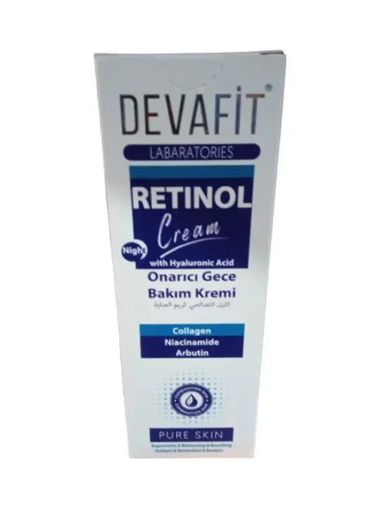 Devafit Retinol Onarıcı Gece Bakım Kremi 100 Ml