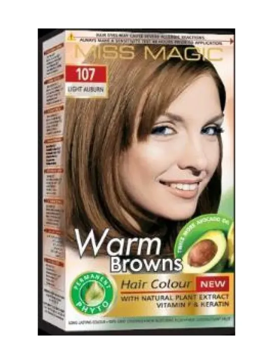 Saç Boyası Miss Magıc No:107 (açık Kestane)