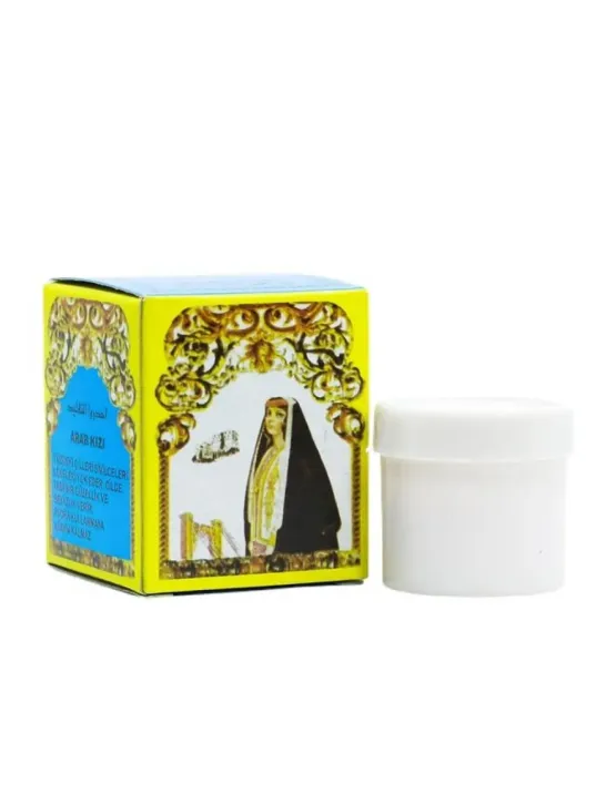 Arap Kızı Krem Mavi