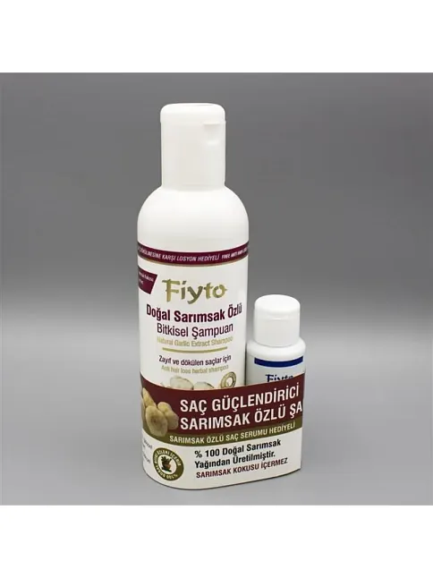 Fiyto Sarımsaklı Şampuan 500 Ml+75 Ml Losyon