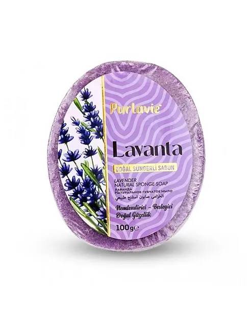 Purlavie Süngerli Lavanta Sabun 100 Gr