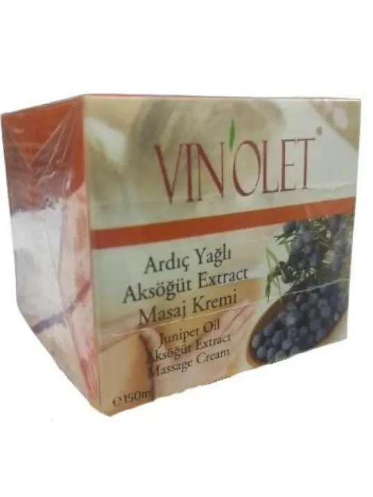 Vinolet Ardıç Aksöğüt Masaj Kremi 150 Ml Vinolet Ardıç Aksöğüt Masaj Kremi 150 Ml