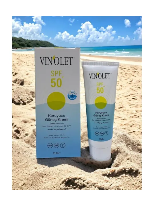 Vinolet Koruyucu Güneş Kremi 75 Ml 50spf