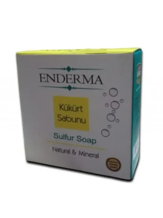 Enderma Kükürt Sabunu 120 Gr Enderma Kükürt Sabunu 120 Gr