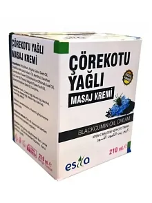 Esila Çörekotu Yağlı  Masaj Kremi 210 Ml