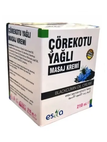 Esila Çörekotu Yağlı  Masaj Kremi 210 Ml