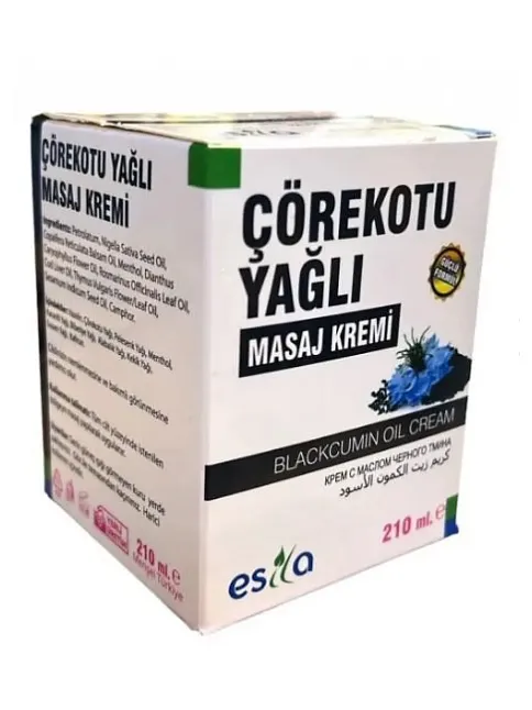 Esila Çörekotu Yağlı  Masaj Kremi 210 Ml