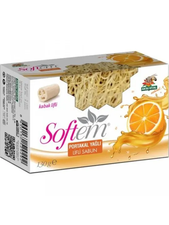 Sft Portakal Yağlı Lifli Sabun 130 Gr