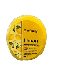 Purlavie Süngerli Limon Sabun 100 Gr