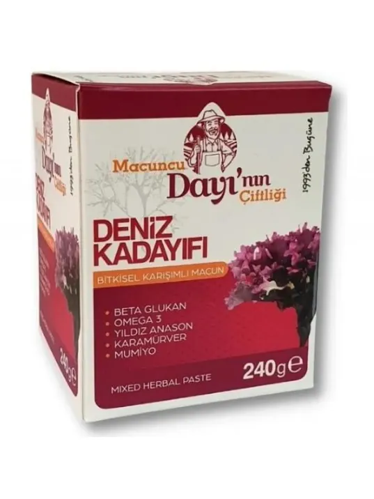 Macuncu Dayının Çiftliği Deniz Kadayıfı Macunu 240 Gr