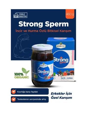 Mesir-i Şifa Strongsperm Bitkisel Karışımlı Macun 460 Gr