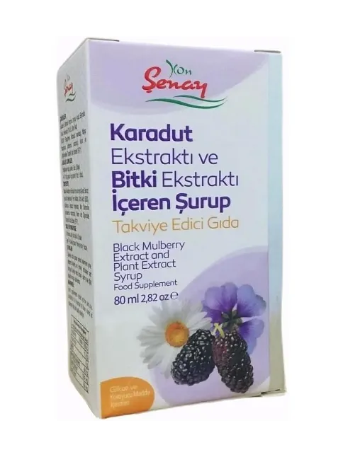 Şenay Karadut Şurubu 80 Gr