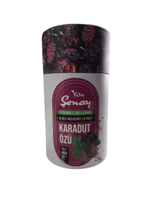 Şenay Karadut Özü 450gr Silindir Kutu