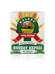 Malkoç Buğday Kepeği 500 Gr 12'li