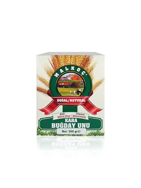 Malkoç Kara Buğday Unu 500 Gr(glutensiz)