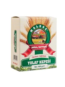 Malkoç Yulaf Kepeği 500 Gr Pk 12'li