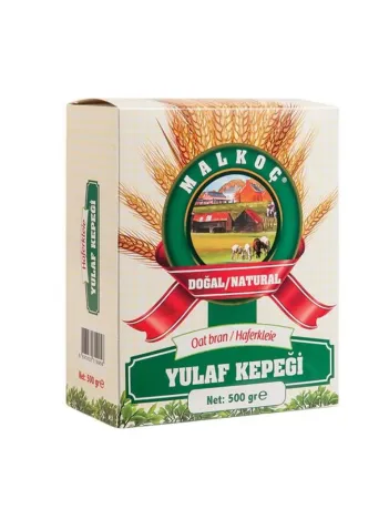 Malkoç Yulaf Kepeği 500 Gr Pk 12'li