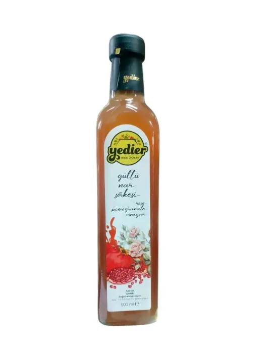 Yedier Güllü Nar Sirkesi 500 Ml