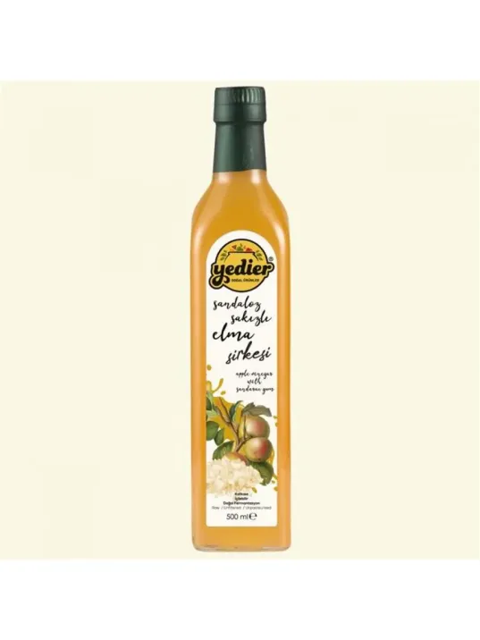 Yedier Sandroz Sakızlı Elma Sirkesi 500 Ml