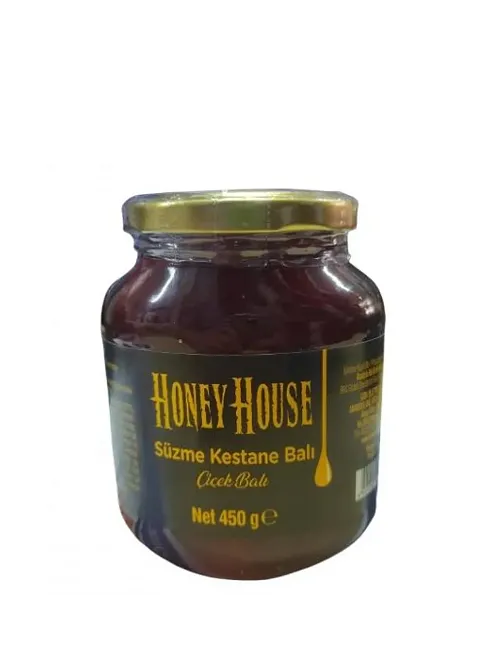 Honey House Süzme Kestane Balı 450 Gr