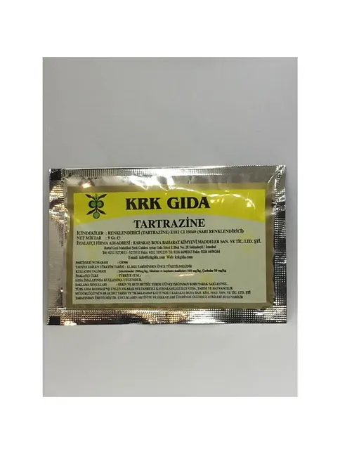 Krk Gıda Boyası Sarı(tartrazine)