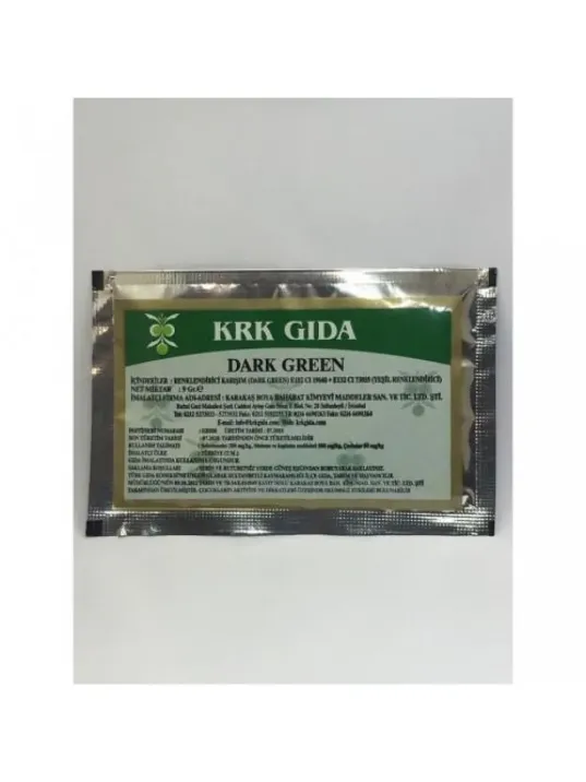 Krk Gıda Boyası Yeşil(dark Green)