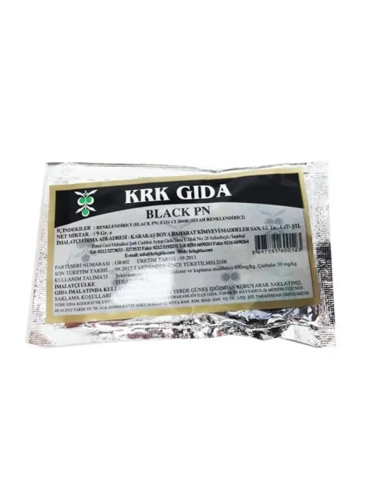 Krk Gıda Boyası Siyah Adet Fiyatı !!!!!!!