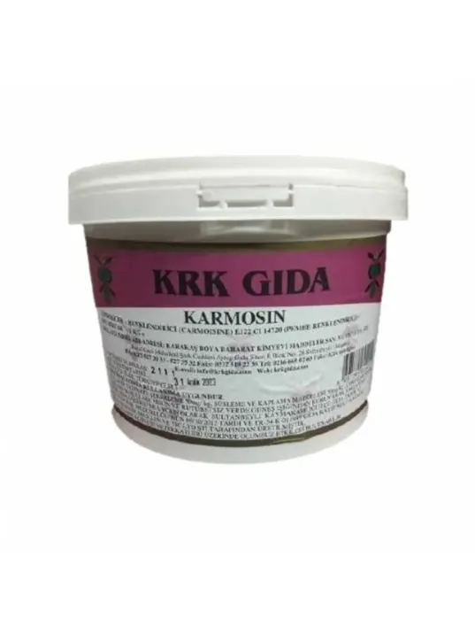 Dökme Gıda Boyası Pembe Carmoısıne E122