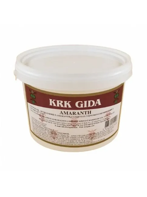 Dökme Gıda Boyası Vişne Amaranth E 123