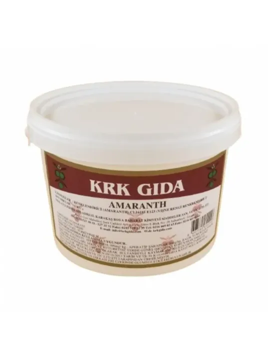 Dökme Gıda Boyası Vişne Amaranth E 123