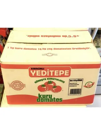 Yeditepe Domates Kurusu 10 Kg Koli Nakliyesiz