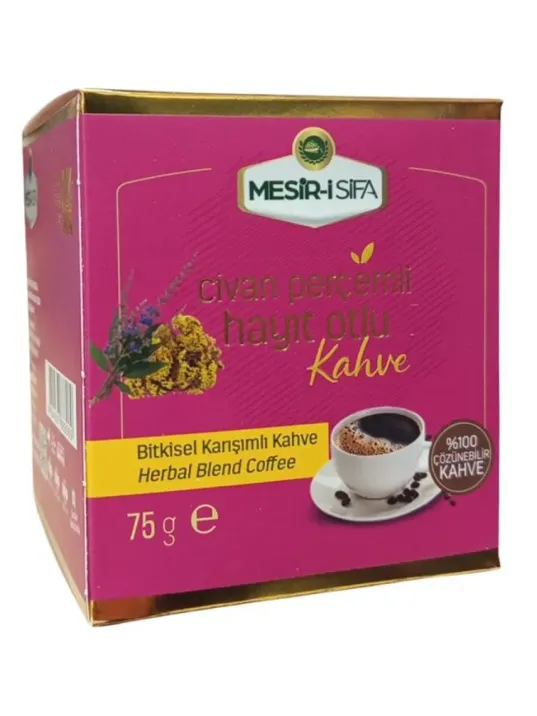 Mesir-i Şifa Civanperçemli Bitkisel Karışımlı Kahve 75 Gr