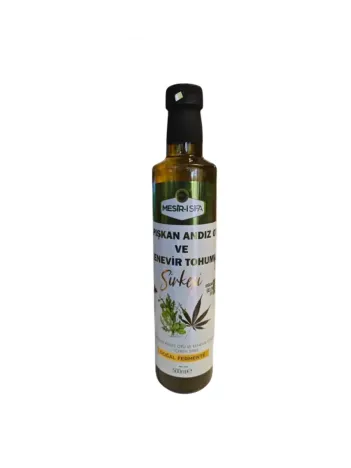 Mesir-i Şifa Yapışkan Andız-kenevir Tohumu Karışımli Sirke 500 Ml