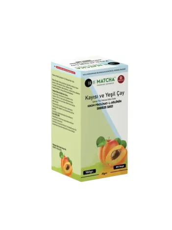Kayısılı Matcha Detox Çayı 20 Li Şase Kayısılı Matcha Detox Çayı 20 Li Şase