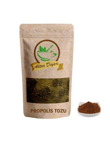 Propolis Toz  100 Saf Ekstrat Labaratuvar Belgeli 50 Gr