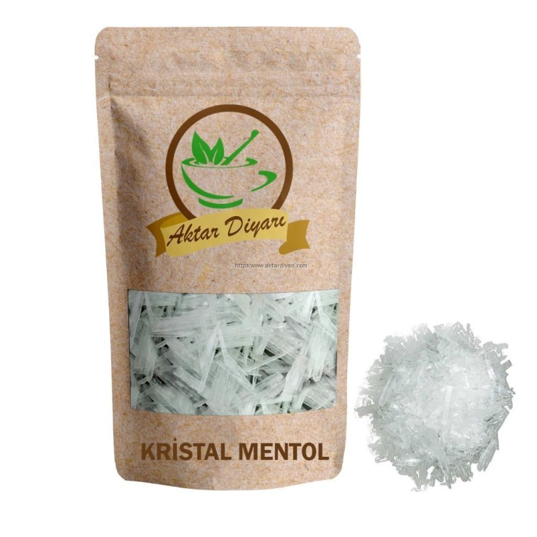 Kristal Mentol 1. Kalite 100 Gr