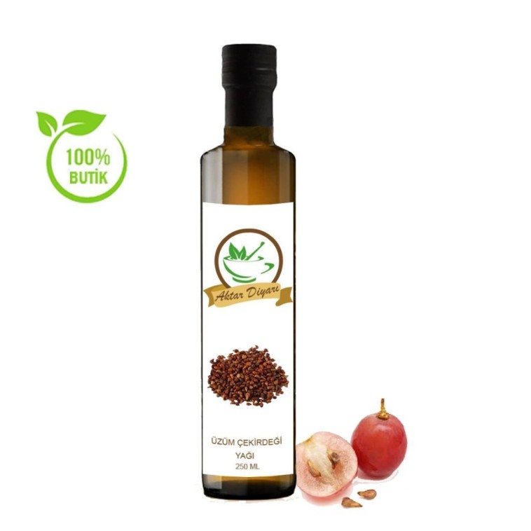 üzüm çekirdeği Yağı 250 Ml Aktar Diyarı üzüm çekirdeği Yağı 250 Ml Aktar Diyarı