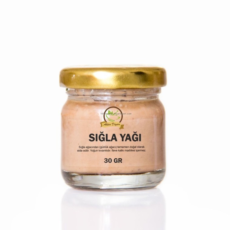 Saf Sığla Yağı Orjinal 30 Gr Kavanoz Aktar Diyarı
