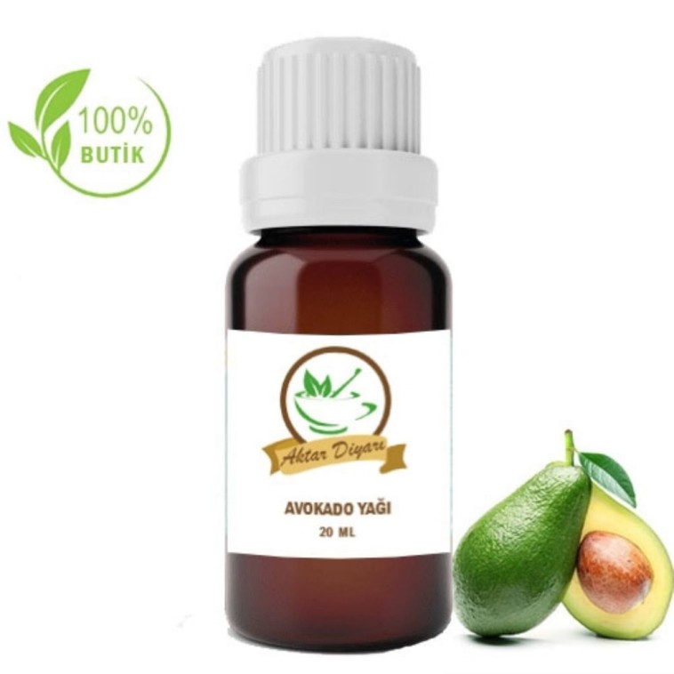 Avokado Yağı 20 Ml Butik üretim 100 Saf Aktar Diyarı
