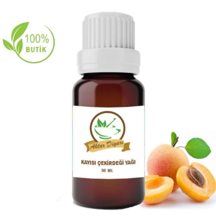 Kayısı çekirdeği Yağı 50 Ml Butik üretim 100 Saf Aktar Diyarı