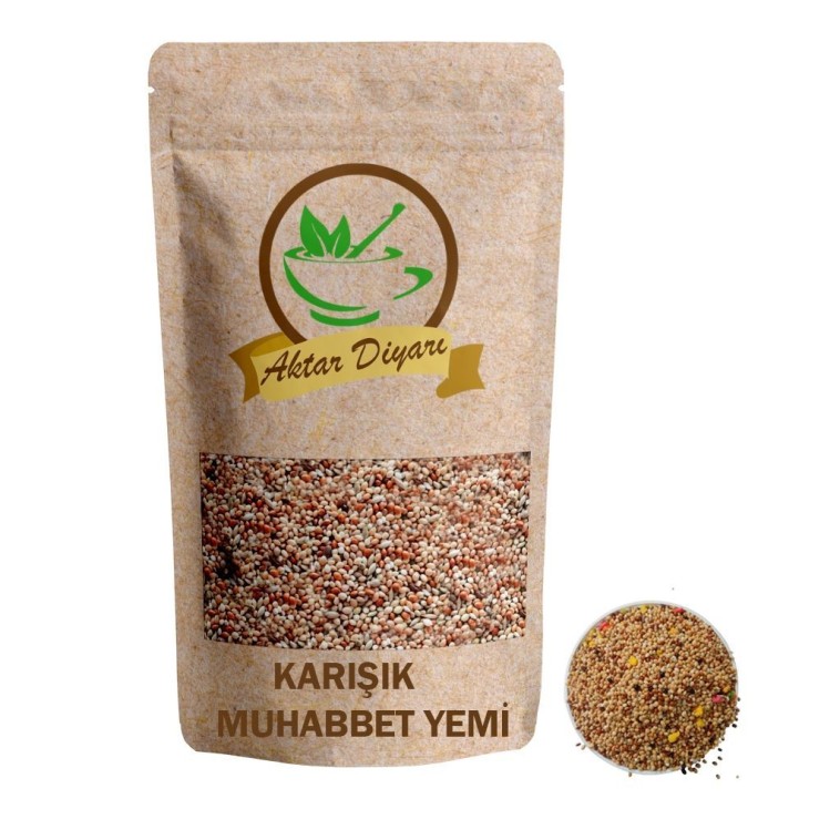 Karışık Muhabbet Kuşu Yemi 1 Kg