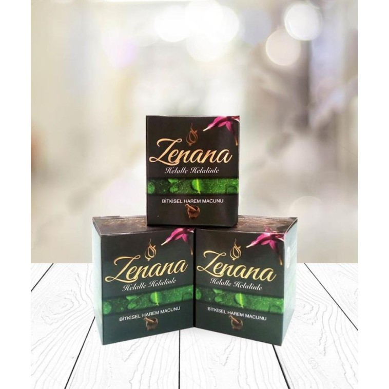Zenana Bitkisel Kuvvet (harem) Macunu 225 Gr. 3 Lü Set