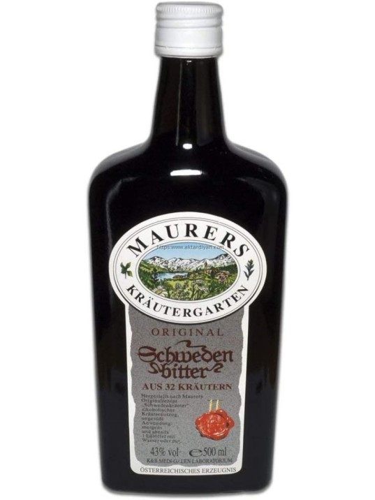 Maurers Krautergarten İsveç şurubu İksiri 500 Ml Maurers Krautergarten İsveç şurubu İksiri 500 Ml