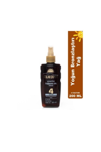 Solar Expert Bronzlaştırıcı Yağ 4 Factor 200 Ml